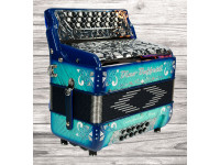 Dino Baffetti Supertuga 2 tons de azul 