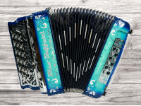 Dino Baffetti Supertuga 2 tons de azul 
