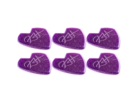Dunlop 47PKH3NPS Kirk Hammett Jazz III Purple Sparkle 6 Pack - 