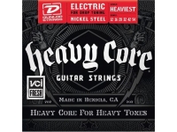 Dunlop Heavy Core 0.12 - .54  - Cordas De Guitarra Elétrica, Aço niquelado, Núcleo hexagonal para maior tensão, Especialmente para afinações com tensão muito equilibrada em todo o conjunto, Medida: 012 - 016 - 020 - 032 - 042 - 0...