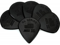 Dunlop  Jazz III XL 1.38mm Black Stiffo 6-Pack  - Dunlop Nylon Jazz III XL 1,38 mm Preto Stiffo 6-Pack, Este Jazz III Pick fornece aos jogadores a precisão e articulação do original com uma forma maior para maior capacidade de manobra. Disponível ...