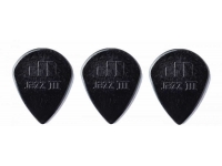 Dunlop Nylon JAZZ III XL Preto (pack 3)  - Nylon, Stiffo. Material de altaqualidade. Superfície táctil de preensão moldada. Superfície de preensão alargada da original Jim Dunlop Nylon Jazz III para mais aderência e maior capacidade de manu...