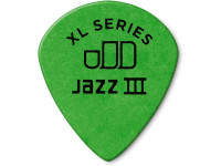 Dunlop Tortex Jazz III XL Guitar Picks 498 Green .88mm 6 Pack