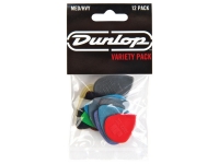 Dunlop Variety Pack PVP102 (Pack 12)  - Dunlop Variety Pack PVP102, 12 das Palhetas mais populares de Dunlop, Médio/pesado calibre, Maneira ideal de amostra de palhetas, Palhetas são texturas diferentes e cada um oferece uma sensação e s...
