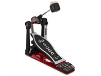 DW 5000AD4 Bass Drum Pedal - Movimento excêntrico Turbo com corrente para maior velocidade e sensibilidade, O pedal destaca-se pela braçadeira Tri-Pivot Toe, que garante uma fixação ideal a aros de todos os tamanhos e diâmetro...