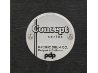 DW PDP 14x5.5 CONCEPT Maple BLACK WAX Snare Drum PDSN5514BWCR