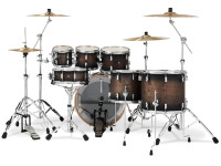 DW PDP CONCEPT Maple CM7 Satin Charcoal Black 7-pcs Bombo 22