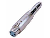 CSS Adaptador XLR F-Jack CA304  - Adaptador XLR F-Jack CA304, XLR 3 pinos fêmea, 6.3mm jack fêmea, 