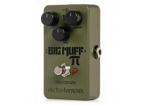 Electro Harmonix Green Russian Big Muff Fuzz  - O clássico cult em uma forma compacta, Amado por guitarristas e baixistas por seu baixo destrutivo, sustentar e estalar únicos com um som enorme, Completamente próprio, mas inegavelmente um grande ...