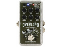 Electro Harmonix  Nano Overlord Overdrive  - Overdrive JFET tipo amplificador com três níveis de ganho, Aumento selecionável para sons de distorção saturada, Controle de mistura a seco para preservar o conteúdo harmónico, o caráter e a faixa ...