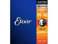 Elixir Nanoweb Custom Light 09-46  - Nano web, Manômetros 009 - 046, 