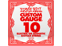 Ernie Ball  010 Single Slinky String - Calibre: 0,010, Aço simples, 