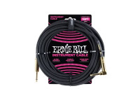 Ernie Ball  Cabo De Instrumento Trançado Jack-jack Sa Neon / Amarelo 5,49m