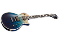 ESP E-II Eclipse Burl Maple Blue Natural Fade