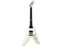 ESP LTD James Hetfield Signature Vulture Blanc Olympique - Modèle signature de James Hetfield, Corps en acajou, manche en acajou en trois parties, Construction à col rapporté, Écaille d'ébène de Macassar, échelle de 24,75 pouces, ESP LTD James Hetfield Signature Vulture Blanc Olympique - Modèle signature de James Hetfield, Corps en acajou, manche en acajou en trois parties, Construction à col rapporté, Écaille d'ébène de Macassar, échelle de 24,75 pouces,