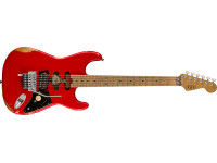 EVH  <b>Frankenstein Series Relic Red</b> Guitarra Elétrica - Corpo: Basswood, Braço: Maple, Formato do braço: C Modificado EVH, Escala: Maple, Comprimento da escala: 64cm, Trastes: 22 Jumbo, 