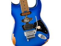 EVH  Limited Edition Frankenstein Relic Series Maple Fingerboard Blueburst