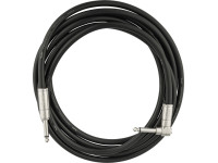 Fender  10 Professional Series Kill Switch Cable Straight/Angle - Inclui interrutor de desativação momentâneo incorporado, Disponível em comprimentos de 10', 15' e 18,6', Tudo em PVC preto, Revestimento do fio com 8 mm de diâmetro exterior para maior durabilidade...