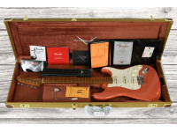 Fender  2023 Limited Edition Roasted 50s DLX Closet Classic 1-Piece 4A Roasted Flame Maple Faded Aged Tahitian Coral