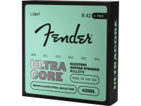 Fender 4250L Ultracore Nickel Plated Steel Bullet End 9-42 3-Pack