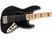 Fender  Affinity Series Active Jazz Bass V Maple Fingerboard Black Pickguard Black Metallic