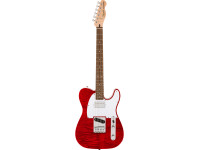 Fender  Affinity Series Telecaster FMT SH Laurel Fingerboard White Pickguard Crimson Red Transparent