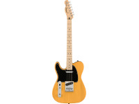 Fender  Affinity Series Telecaster Left-Handed Maple Fingerboard Black Pickguard Butterscotch Blonde