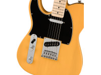 Fender  Affinity Series Telecaster Left-Handed Maple Fingerboard Black Pickguard Butterscotch Blonde