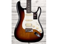 Fender American Perf Stratocaster HSS RW 3-Color Sunburst  - Corpo em Alder (amieiro), Braço em maple, Escala em Rosewood, Perfil do braço: Modern C, Raio do braço: 241mm (9.5''), Escala: 648 mm (25.51), 