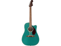 Fender California Deluxe Redondo CE SHW - Tampo maciço em abeto Sitka, Costas e ilhargas em mogno laminado, Formato dreadnought Redondo com cutaway, Braço em mogno com acabamento acetinado, Perfil de braço Slim C, Diapasão em nogueira, Fender California Deluxe Redondo CE SHW - Tampo maciço em abeto Sitka, Costas e ilhargas em mogno laminado, Formato dreadnought Redondo com cutaway, Braço em mogno com acabamento acetinado, Perfil de braço Slim C, Diapasão em nogueira,
