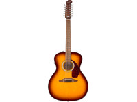 Fender California Deluxe Villager E Honey Sunburst - Guitarra electroacústica de 12 cordas, Tampo maciço em abeto sitka, Costas e ilhargas em mogno laminado, Reforço interno em X escalopado, Braço em mogno com acabamento acetinado, Perfil de braço Sl... Fender California Deluxe Villager E Honey Sunburst - Guitarra electroacústica de 12 cordas, Tampo maciço em abeto sitka, Costas e ilhargas em mogno laminado, Reforço interno em X escalopado, Braço em mogno com acabamento acetinado, Perfil de braço Sl...