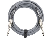Fender  Contour 5,5m Cable INS - Comprimento: 5,5 m, Blindagem de fio com diâmetro externo de 6 mm permite transmissão sem interferências, Fio condutor AWG 24 para sinal forte, Blindagem espiral de 90% OFC (fio de cobre sem oxigên...