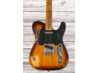 Fender Custom Shop 1952 Telecaster Super Heavy Relic 1 pièce, manche scié sur quartier, finition Sunburst 2 tons vieillie MN - Boutique personnalisée Fender en édition limitée, Finition relic ultra-lourde en laque Flash Coat, Corps en frêne sélectionné en deux parties., Manche en érable ondé d'une seule pièce, Profil de br... Fender Custom Shop 1952 Telecaster Super Heavy Relic 1 pièce, manche scié sur quartier, finition Sunburst 2 tons vieillie MN - Boutique personnalisée Fender en édition limitée, Finition relic ultra-lourde en laque Flash Coat, Corps en frêne sélectionné en deux parties., Manche en érable ondé d'une seule pièce, Profil de br...