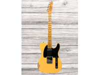 Fender Custom Shop 54 Telecaster Double Esquire Relic Aged Nocaster Blonde