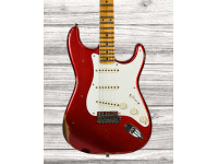 Fender Custom Shop 58 Relic Maple Neck Faded Aged Candy Apple Red
