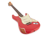 Fender  Custom Shop 63 Stratocaster Heavy Relic Aged Fiesta Red