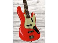 Fender Custom Shop 64 Jazz Bass Journeyman Aged Fiesta Red