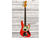 Fender Custom Shop 64 Jazz Bass Journeyman Aged Fiesta Red