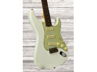 Fender Custom Shop 64 StratocasterJourneyman Relic Aged Olympic White