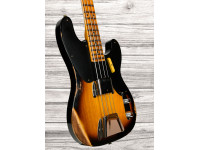 Fender Custom Shop Lim. Ed. 53 P-Bass Heavy Relic Faded Two-Color Sunburst