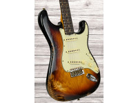 Fender  Custom Shop Lim. Ed. 62 Strat Heavy Relic Faded 3 Color Sunburst