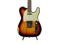 Fender  Custom Shop Limited 1960 Telecaster Custom Relic Guitar Chocolate 3-Color Sunburst