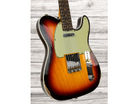 Fender  Custom Shop Limited 1960 Telecaster Custom Relic Guitar Chocolate 3-Color Sunburst