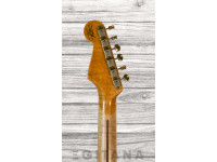 Fender Custom Shop Limited Edition 55 Bone Tone Relic 2A Flame Maple Fingerboard Aged Honey Blonde Gold Hardware