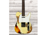 Fender Custom Shop Limited Edition 59 Telecaster Super Heavy Relic Aged Vintage White Chocolate 3TSB
