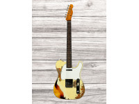 Fender Custom Shop Limited Edition 59 Telecaster Super Heavy Relic Aged Vintage White Chocolate 3TSB