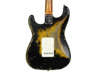 Fender Custom Shop Limited Edition 60 Stratocaster Super Heavy Relic Black Over Two Color Sunburst