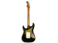 Fender Custom Shop Limited Edition 60 Stratocaster Super Heavy Relic Black Over Two Color Sunburst