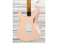 Fender  Custom Shop Limited Edition 63 Strat Relic Super Faded Aged Shell Pink