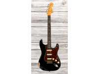 Fender  Custom Shop Limited Edition 67 Strat HSS Relic Aged Black